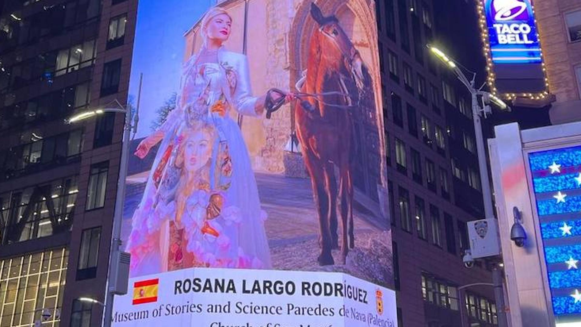 Arte Palencia Paredes De Nava Muestra Su Patrimonio En Times Square De